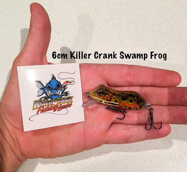 3 PACK - 6cm Killer Crank Shallow Diving Frogs 8g